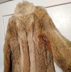 Paul Magder Coyote Fur Coat Vintage 1980